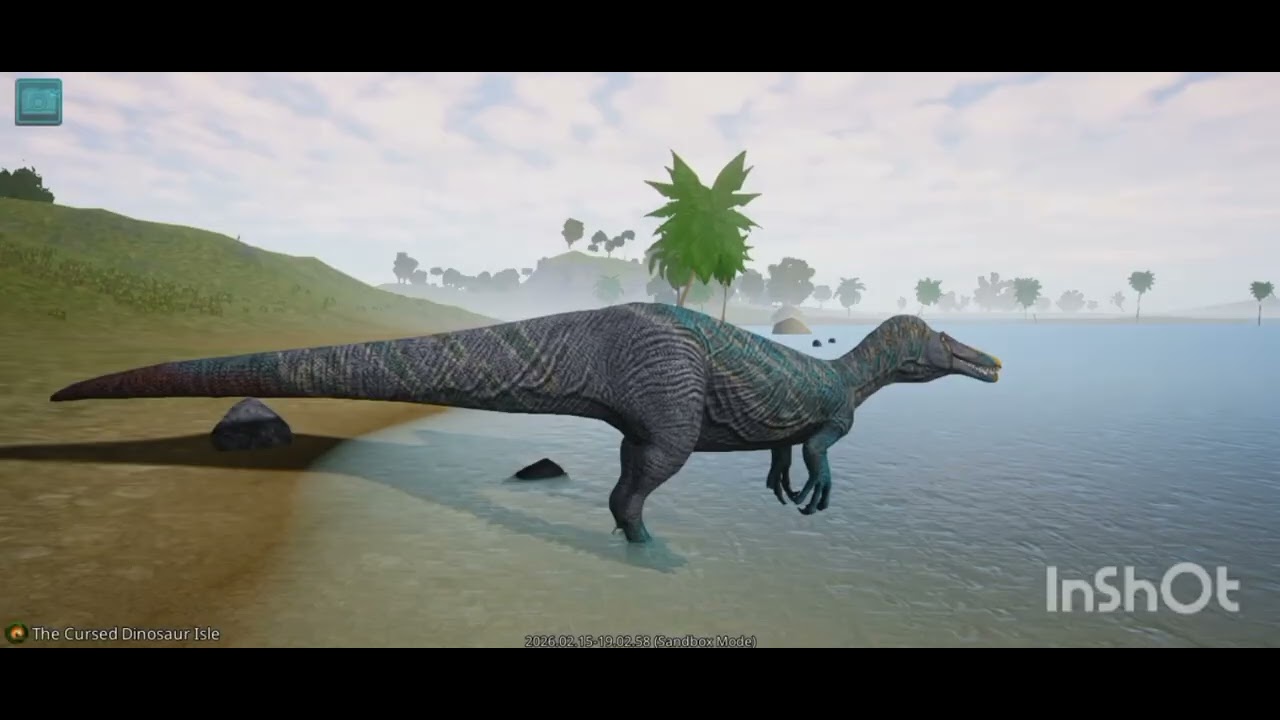 Suchomimus survival in the cursed isle