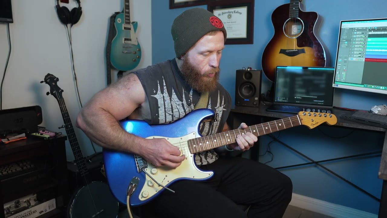 Midnight Train - Rattlesnake Milk Guitar Cover (13 month guitar progress log)