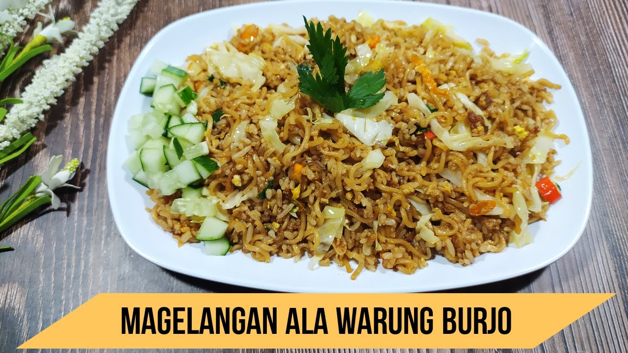 RESEP MAGELANGAN (NASI MAWUT) ENAK DAN CEPAT