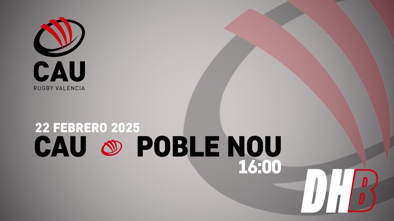 CAU-Poble Nou. 22/02 DHB Masculina Temporada 24-25