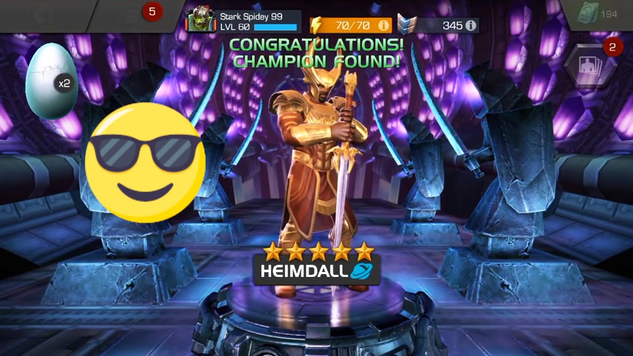 Marvel Contest of Champions: Lucky Venom Duck Crystal Openings
