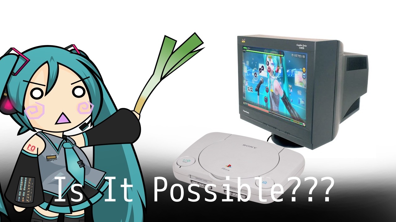 What If Hatsune Miku: Project Diva Was a PS1 Game