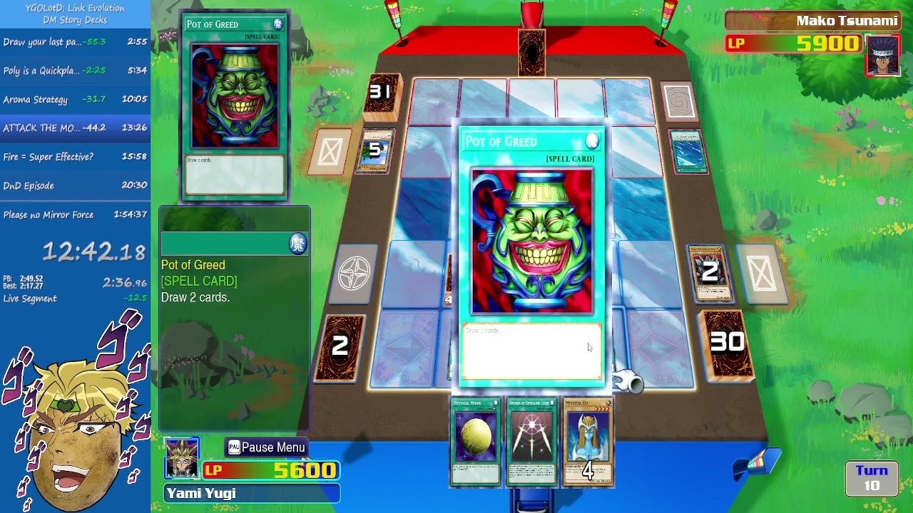 YGOLotD Link Evo DM Story Decks Speedrun in 1:57:12
