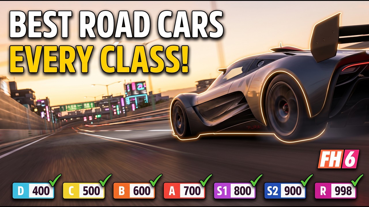 Best META Road Cars in Forza Horizon 6 | Updated Meta List