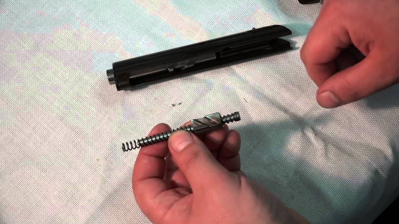 ČZ Vz. 24 (9mm Browning) - Rozborka a Sborka