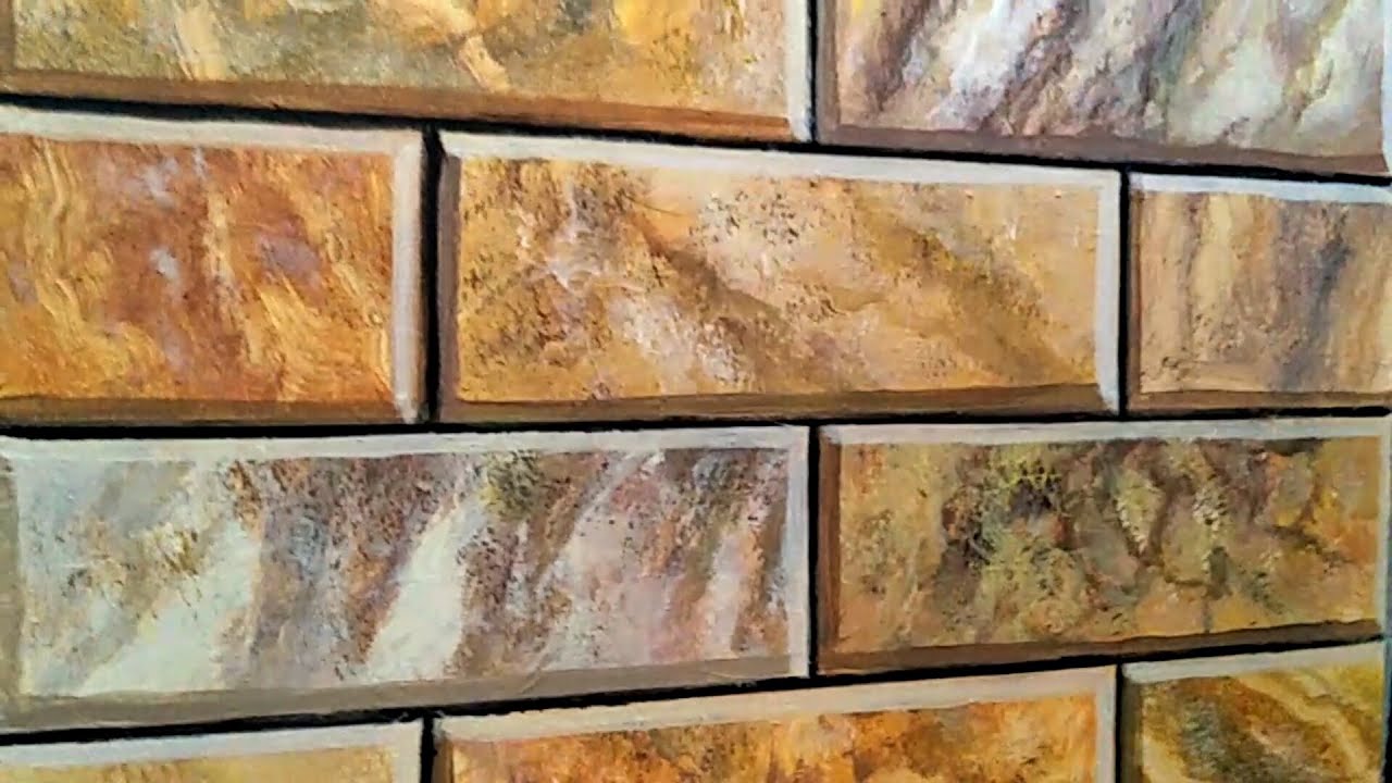 TUTORIAL !! Cara Mudah Membuat Jenis Corak Motif Batu Alam Untuk Pemula !! Natural Stone Wall