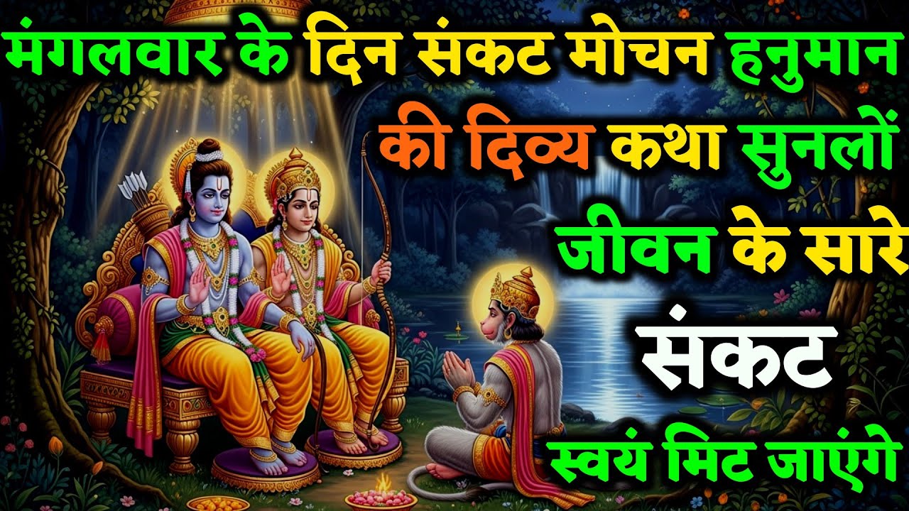 मंगलवार के दिन हनुमान जी की ये दिव्य कथा सुन लो, जीवन के सारे कष्ट स्वयं दूर हो जाएंगे | vart Katha 