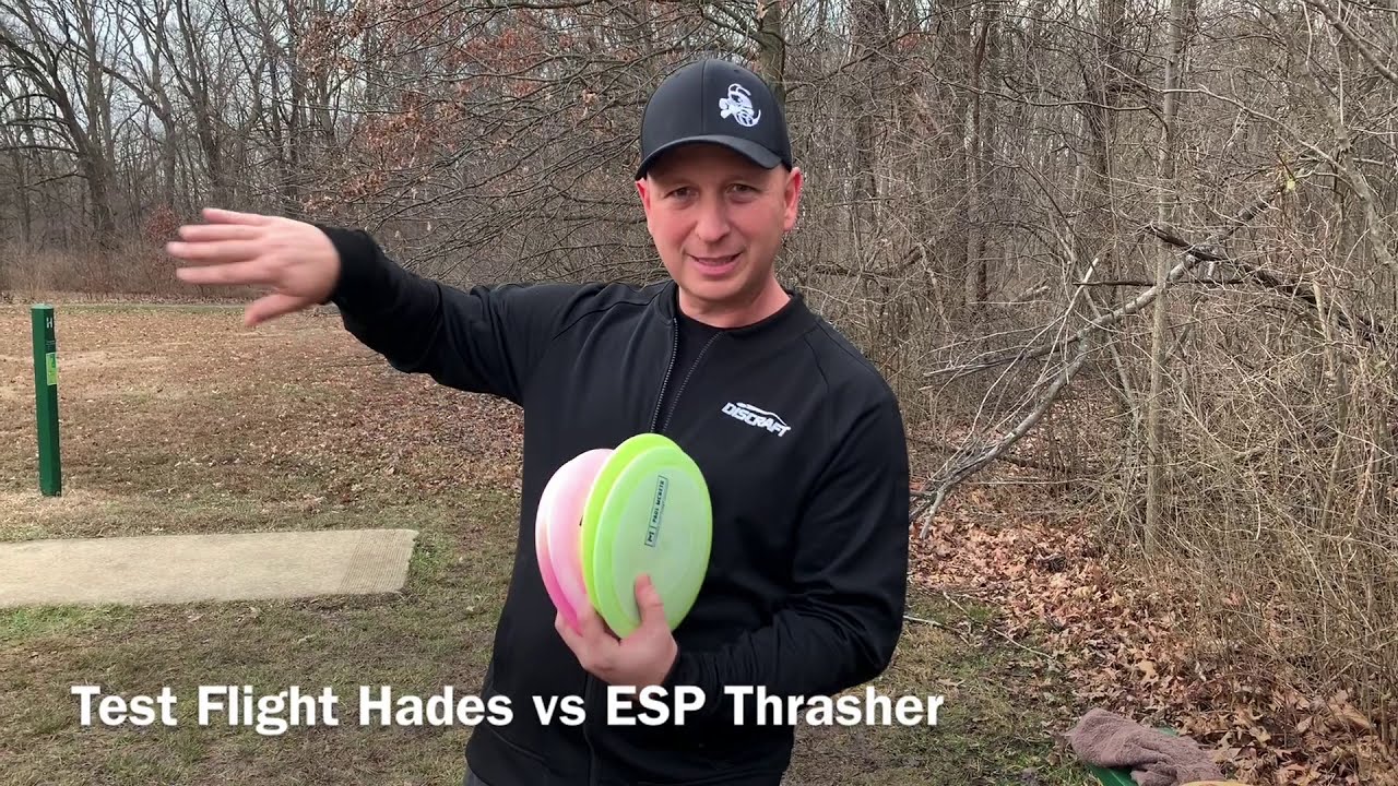 Discraft Review - Test Flight Hades vs ESP Thrasher