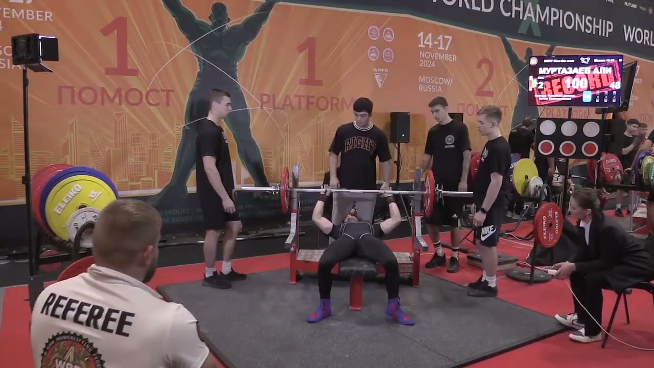 Техническая запись / Чемпионат мира WRPF, 17.11.2024 - Помост 1