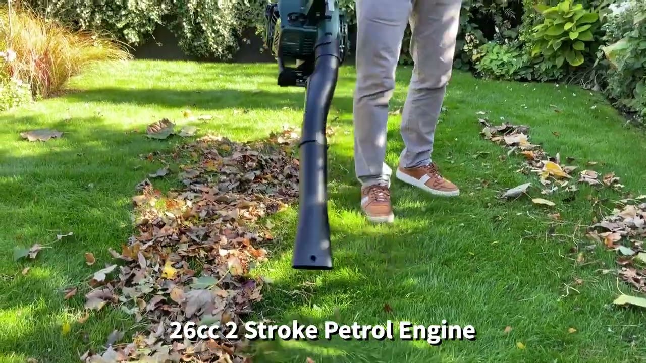 The Webb 114 mph (183 km/h) 26cc Petrol Garden Blower & Vacuum