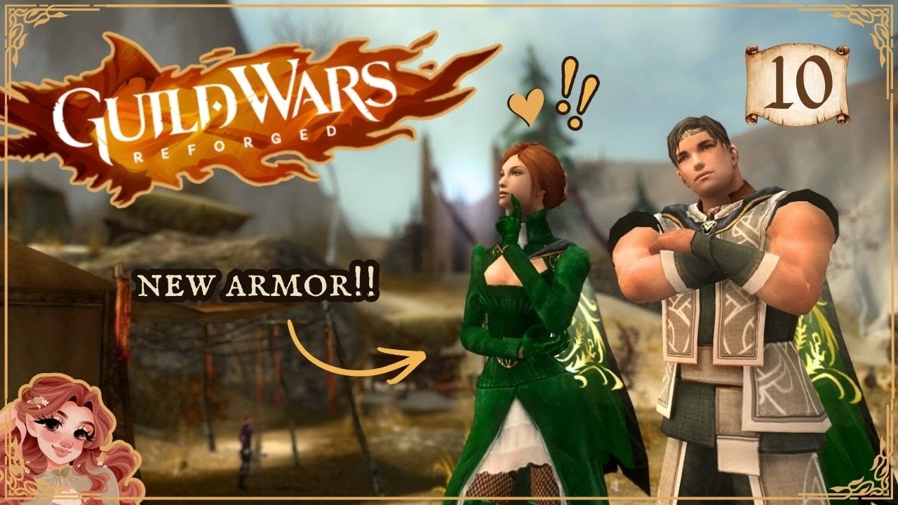 Guild Wars REFORGED - We Made it to the Shiverpeaks!! - Cozy Guild Wars Playthrough [10]