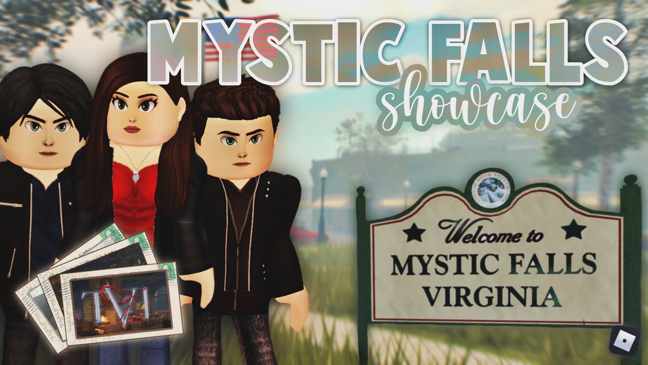 TVL2 MYSTIC FALLS MAP SHOWCASE | The Vampire Legacies | ROBLOX 🗺️🍁