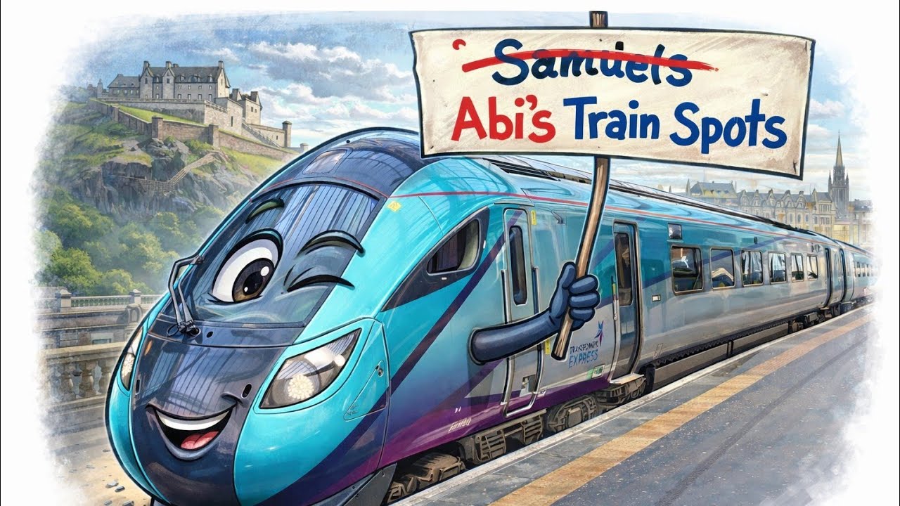 Abi's Train Spots - Edinburgh Waverley 17th February 2026