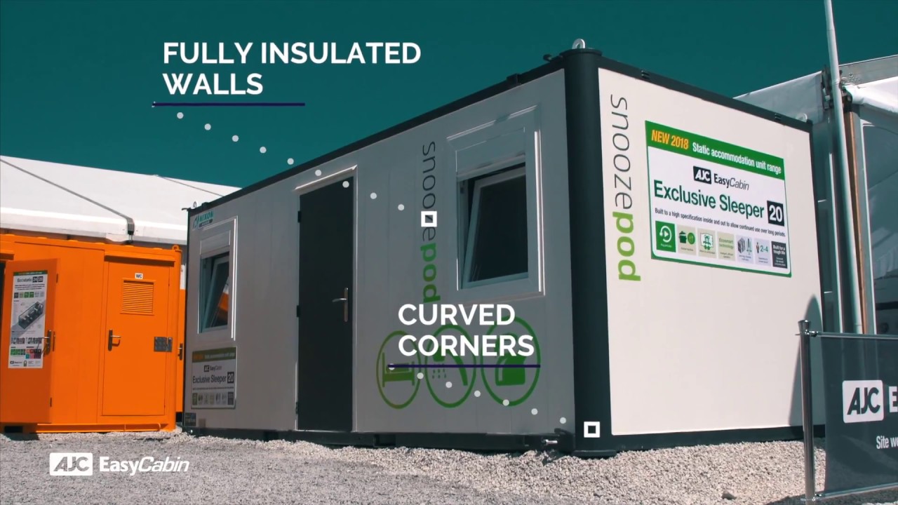 EasyCabin - Exclusive Sleeper 20 - Luxury Temporary Accommodation
