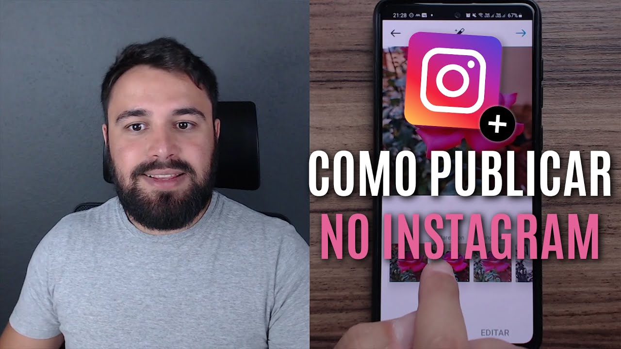 COMO FAZER UMA PUBLICA&Ccedil;&Atilde;O NO INSTAGRAM