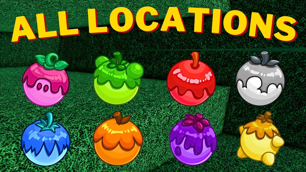 All Berry Spawn Locations in Blox Fruits | Third Sea (Sea 3)