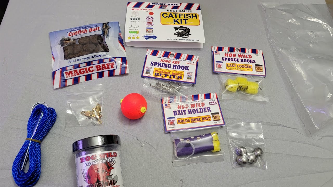 MAGIC BAIT BEST VALUE CATFISH KIT. What's inside?