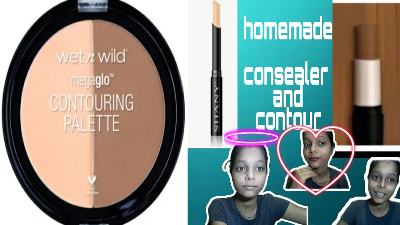 DIY consealer at home | 2 in 1 concealer and contour|homemade contour | Shreya's Fashion |