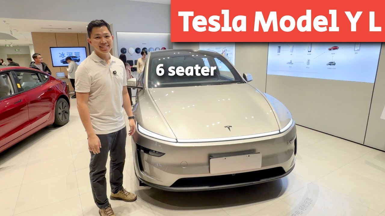 Tesla Model Y L Tour! (6 Seater SUV)