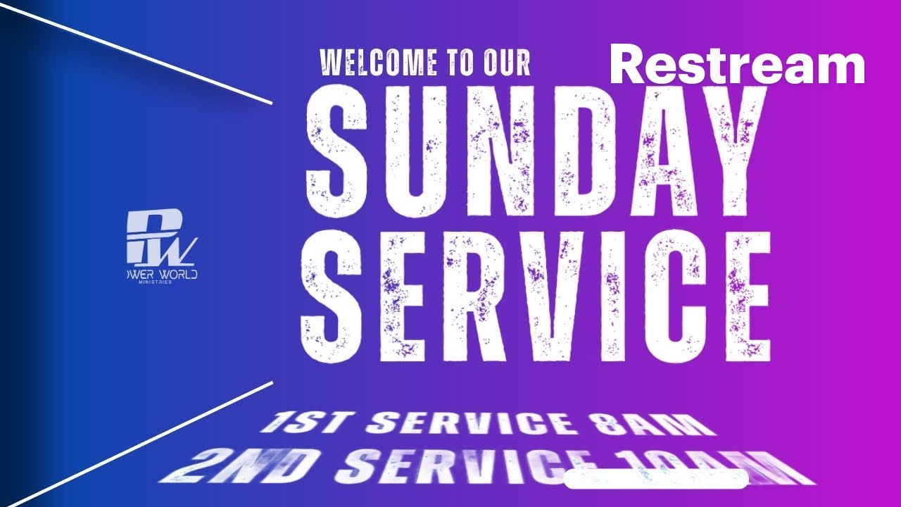 #PW Sunday Second Service|| Sunday 18th. Jan  2026 with Rev Dr Uche Ume.