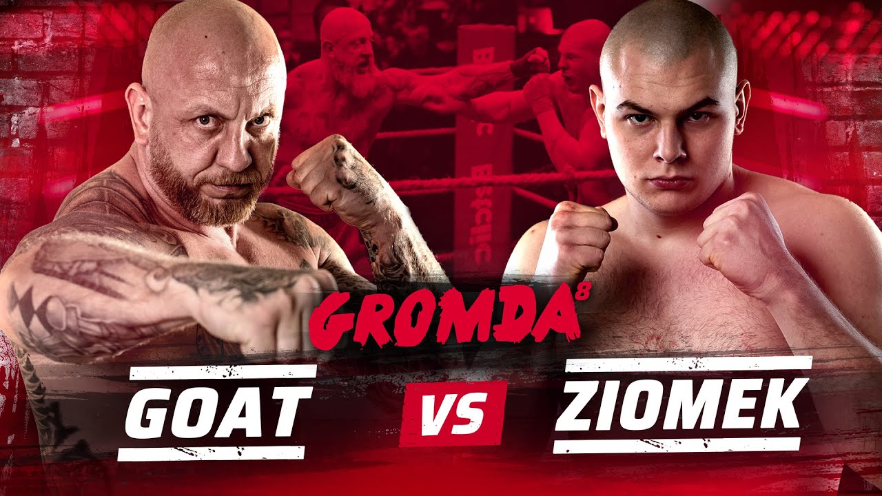 WOW! Najdłuższa walka na gołe pięści I GROMDA 8: GOAT vs ZIOMEK. CAŁA WALKA