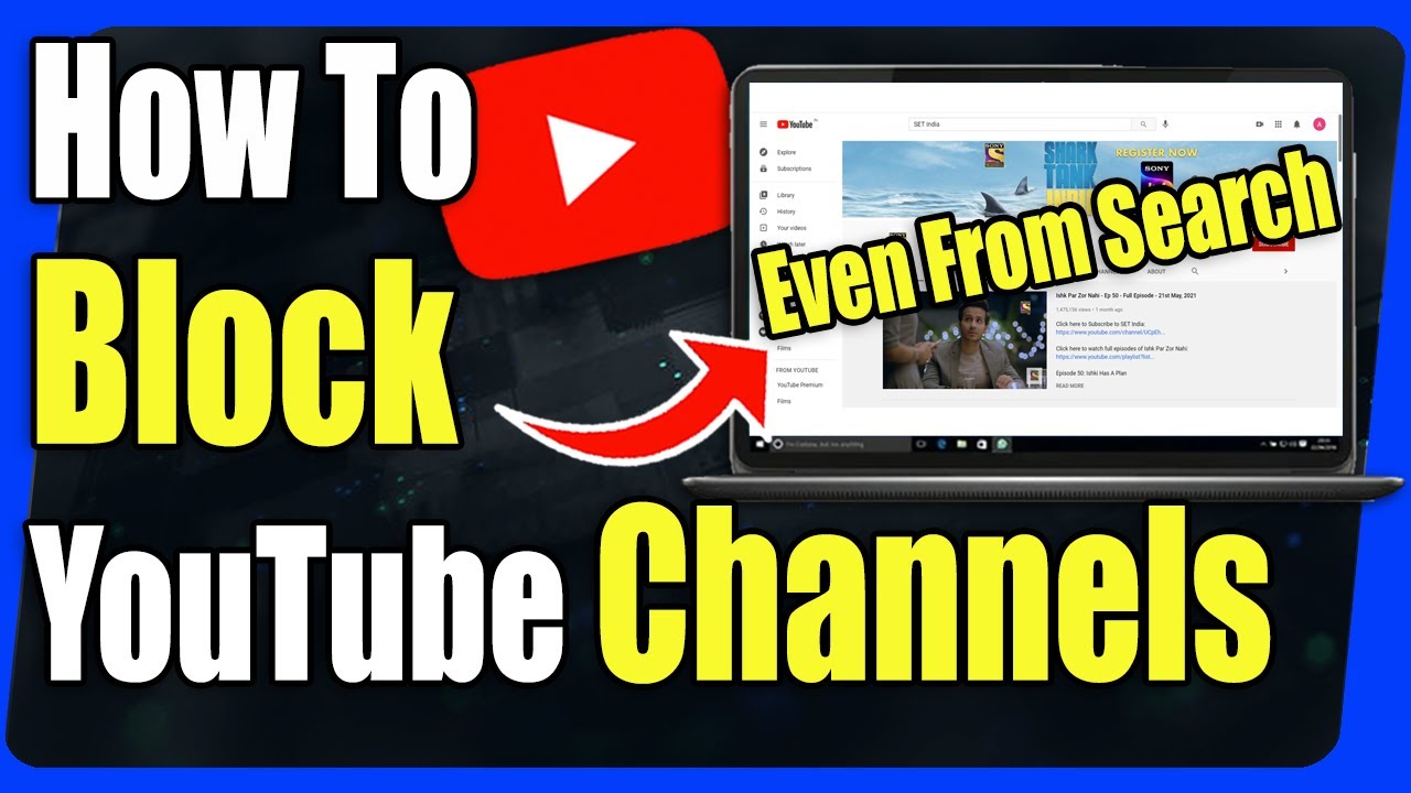 How To Block Youtube Channels - Even From Search