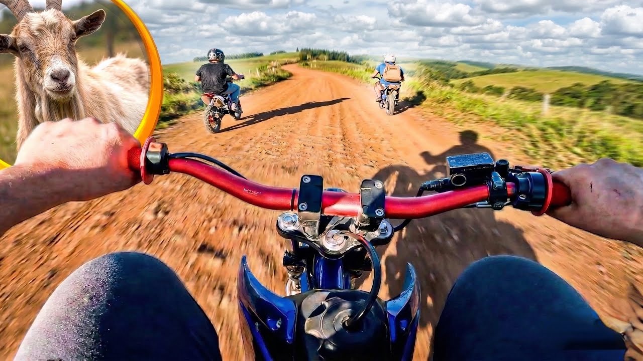 FOMOS DE MINI MOTO INVESTIGAR O SUMIÇO DO BODE