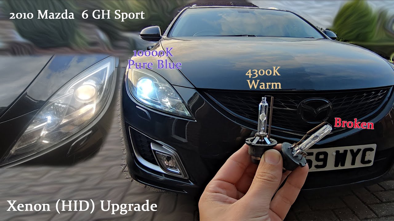 10K Xenon (HID) Upgrade on 2010  Mazda 6 GH