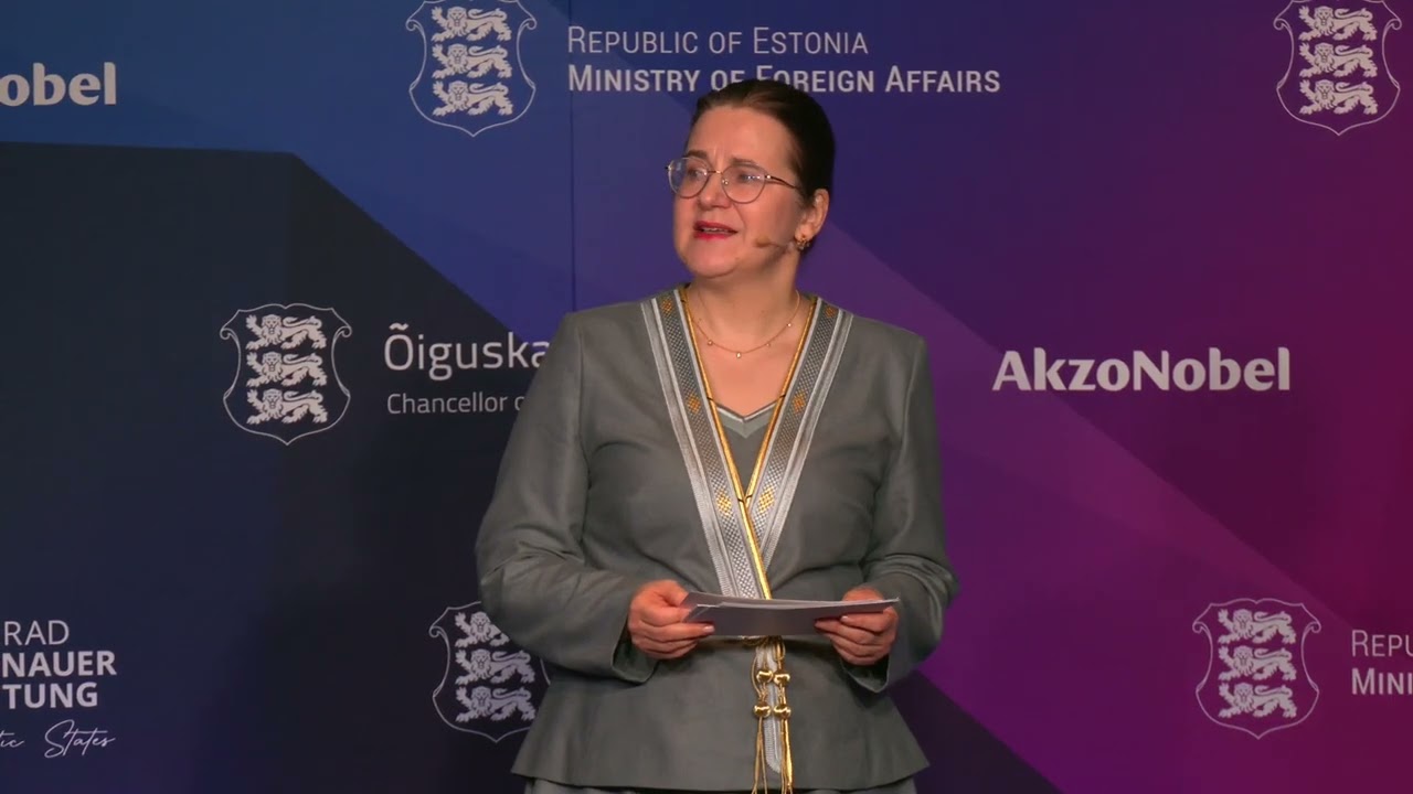 AVAKÕNE/OPENING SPEECH/LIISA-LY PAKOSTA,Justiits-jadigiminister/ MinisterofJusticeandDigital Affairs