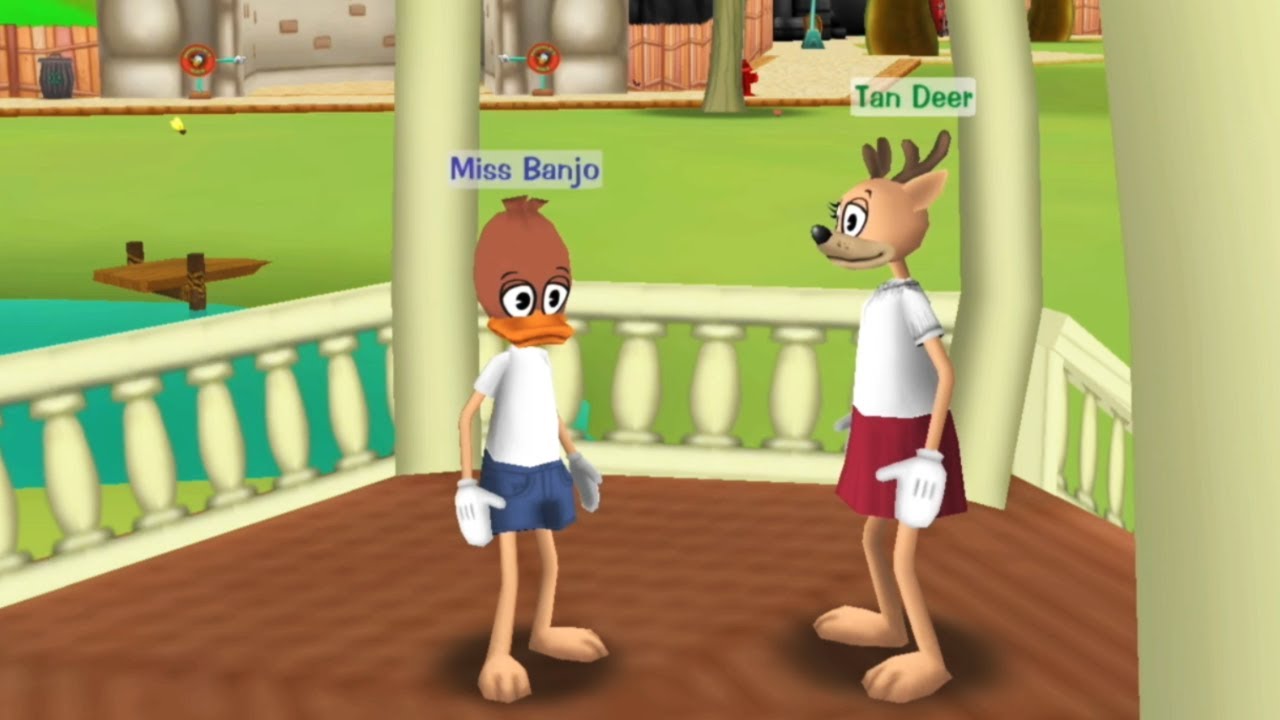 couple of toons stuck in clown town