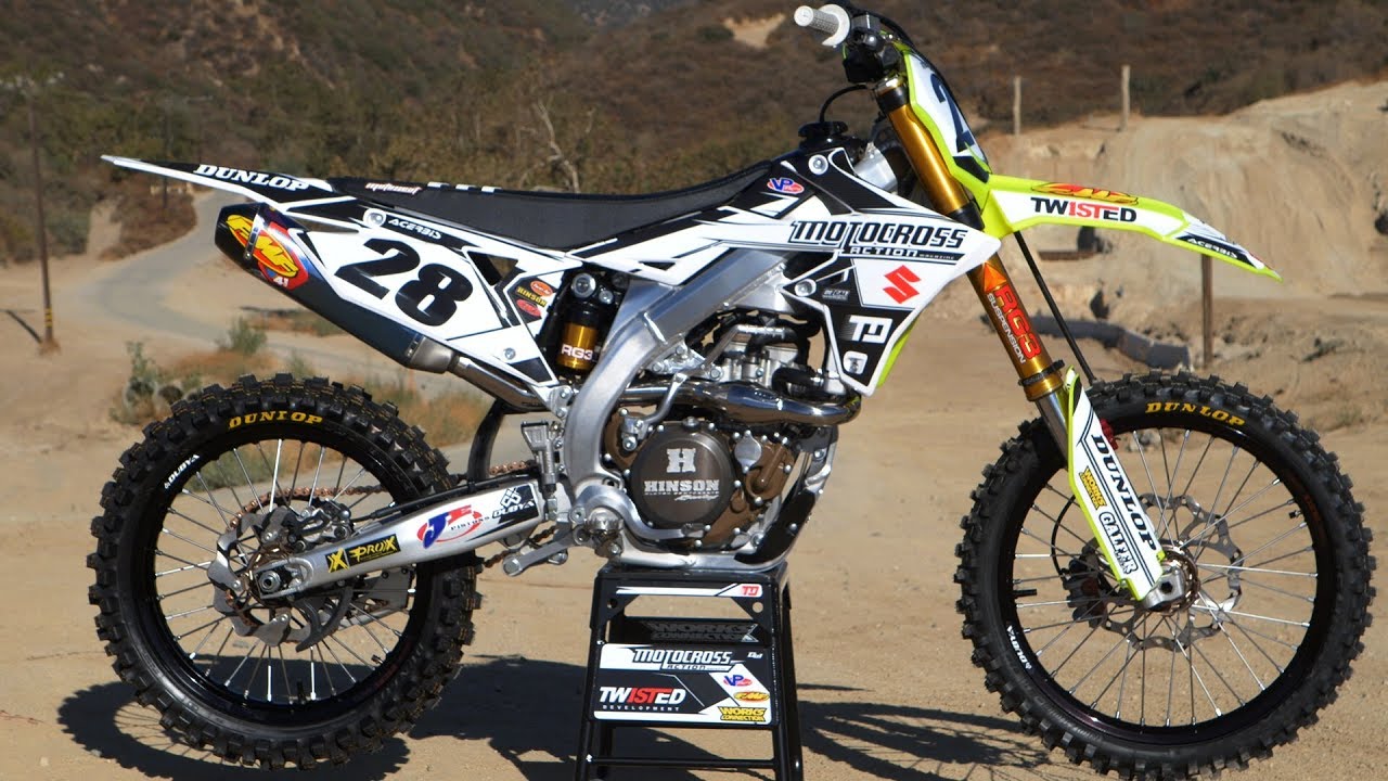 Factory Bike Assassin Suzuki RMZ450 с Джошем Грантом — журнал Motocross Action