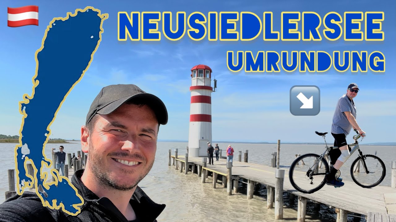 Neusiedler See Umrundung - Radweg mit Seeüberquerung 🚴🏼‍♂️ Rust - Neusiedl - Illmitz | Burgenland