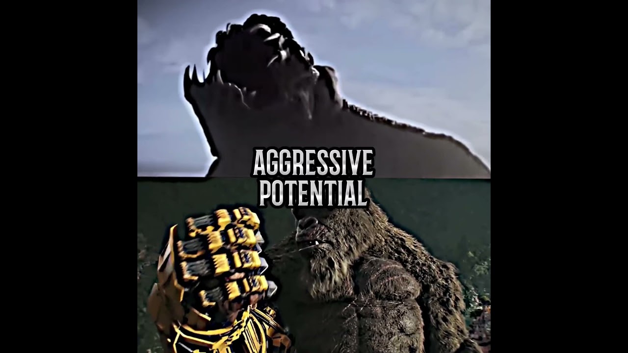 Kong(no weapons) VS Adult cloverfield