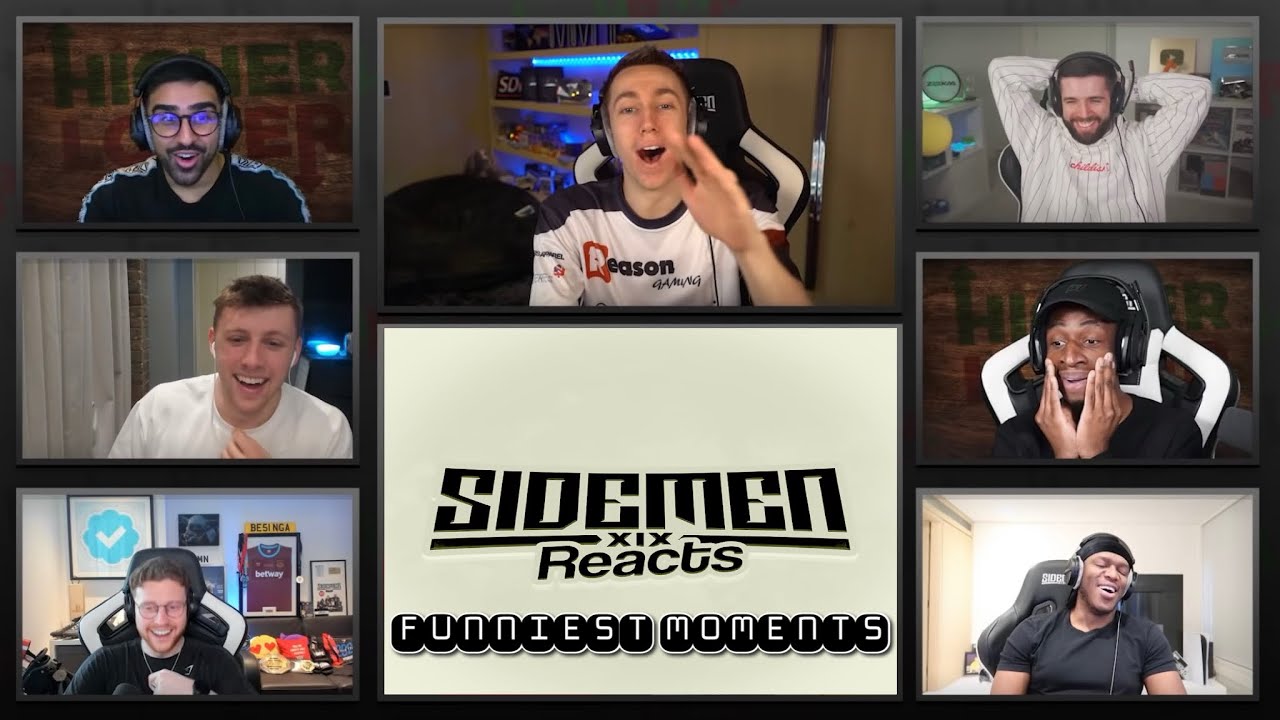 SidemenReacts Funniest Moments Compilation part 5