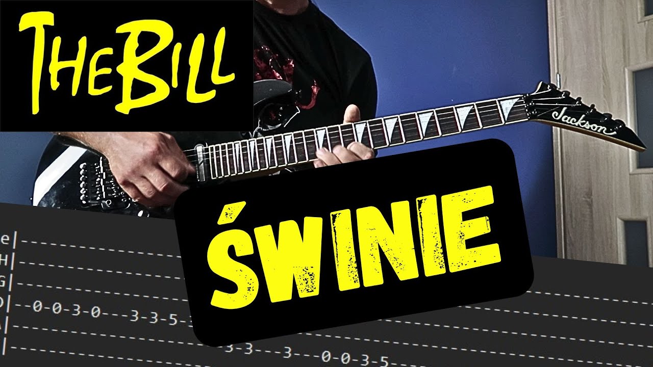 The Bill - Świnie (Guitar Cover + TAB)