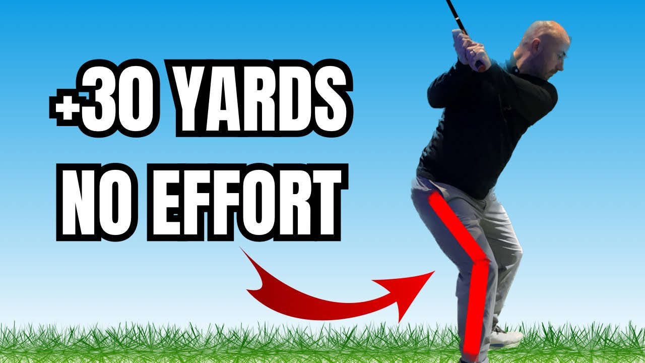 EASY way to gain 30 yards off the tee with NO EFFORT!