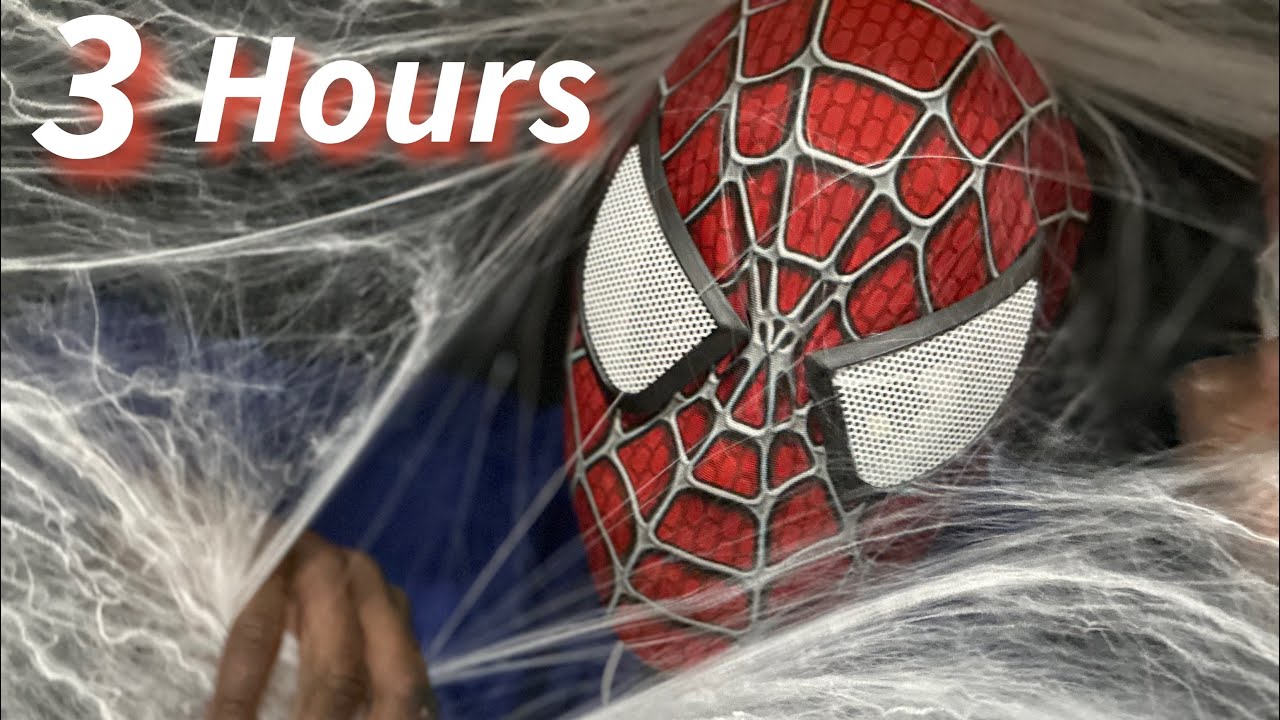 ASMR Spider Web Trigger for Sleep and Tingles (3hours)