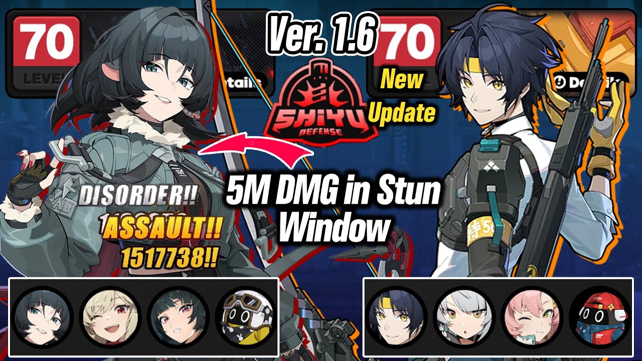 CRAZY!! 5M DMG in Stun Window with M0W0 JANE DOE?? Jane Doe & Harumasa Teams - Shiyu Defense 7 v1.6