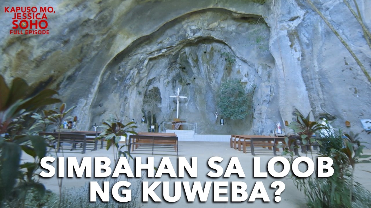 VISITA IGLESIA SA SIMBAHANG NASA LOOB NG KUWEBA? | Kapuso Mo, Jessica Soho