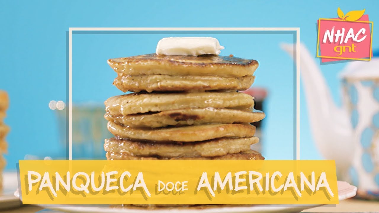 Panqueca doce americana original | Raíza Costa | Rainha da Cocada