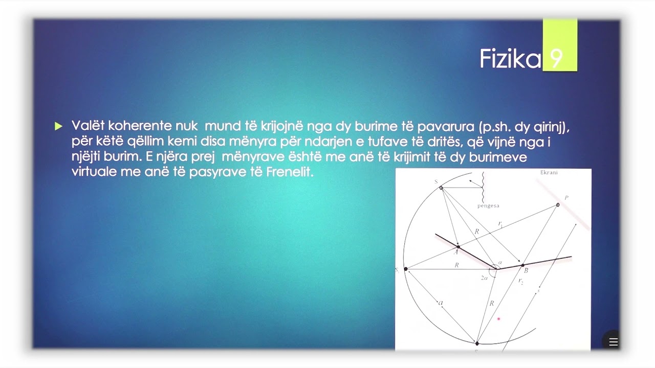 9 09 045 - Java 23 - Fizik&euml; - interferenca e dy burimeve virtuale