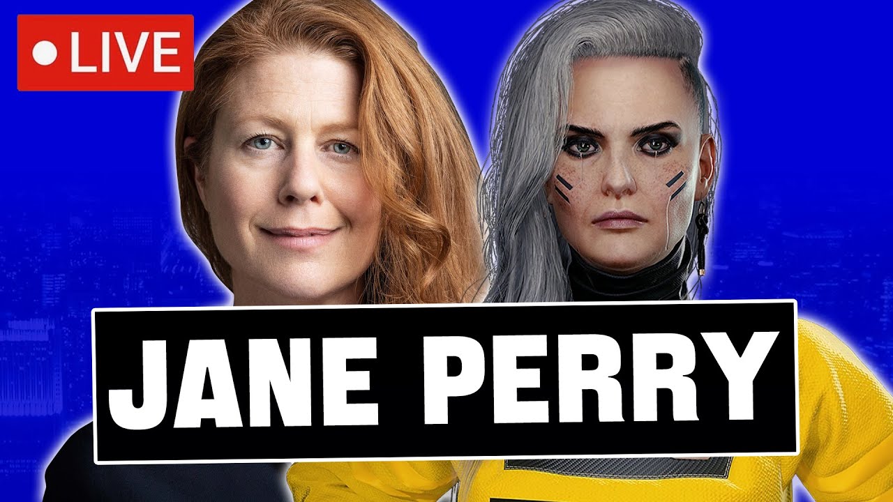 🔴Jane Perry on voicing Rogue in Cyberpunk 2077 & Diana Burnwood in Hitman 3
