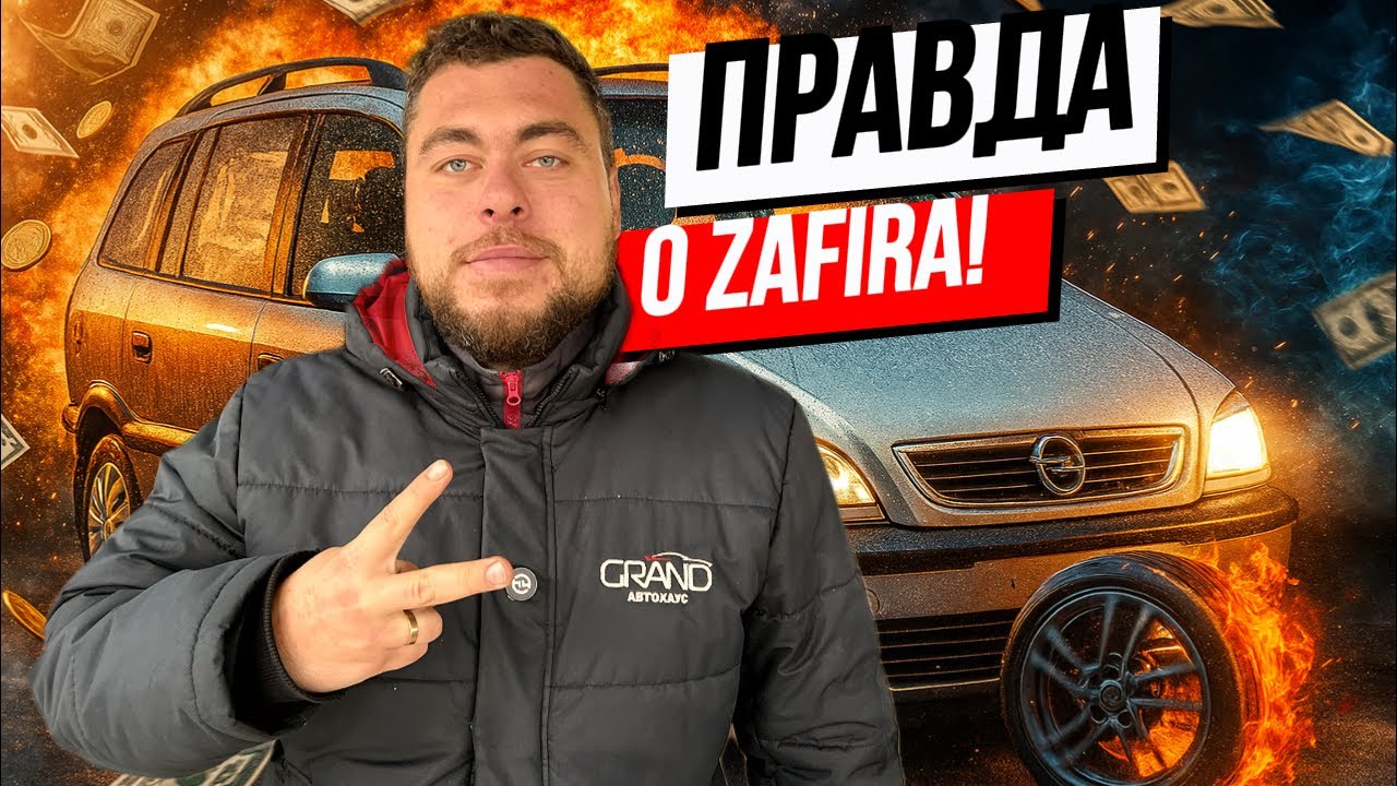 🚗ВСЯ ПРАВДА О 25-ЛЕТНЕЙ ZAFIRA! Opel Zafira A / Купить авто в Беларуси
