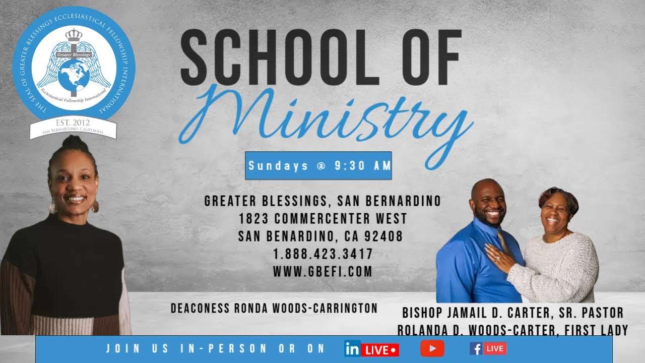 School of Ministry: Journey through Job (Lesson 25)