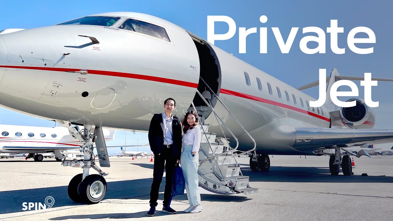 [spin9] รีวิว บิน Private Jet — สัมผัสประสบการณ์บินแบบส่วนตัวที่สุดไป LA