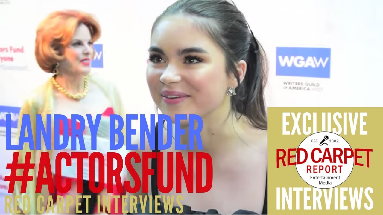 Landry Bender interviewed at The Actors Fund's 21st Annual LA Tony Awards Viewing Party