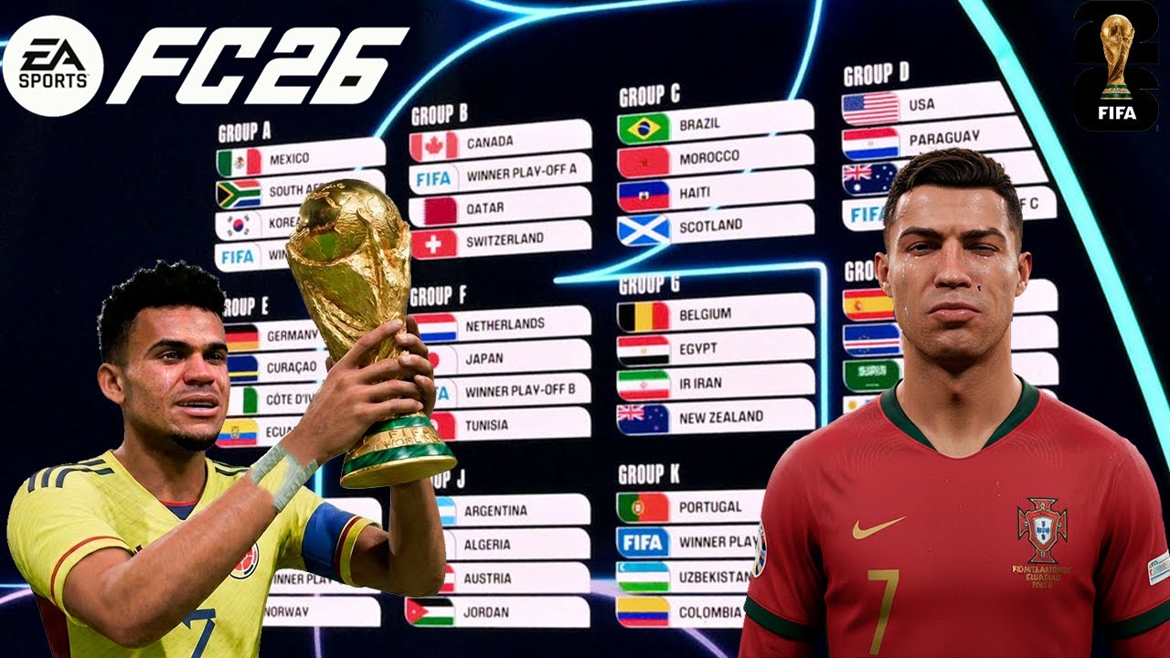 ¡Hasta donde Llegaría COLOMBIA en Mundial 2026 según FC26!