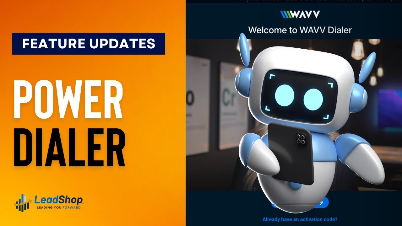 Calling with WAVV Power Dialer