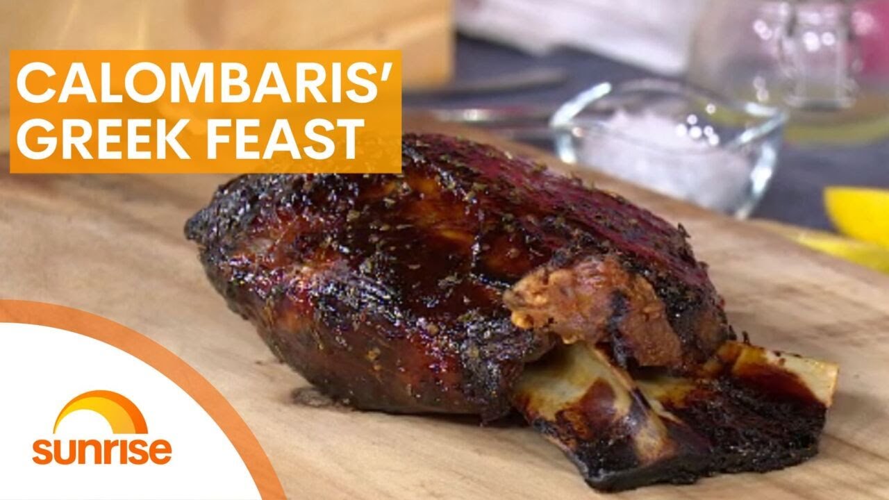 Learn to create George Calombaris' Greek feast | Sunrise Cooking