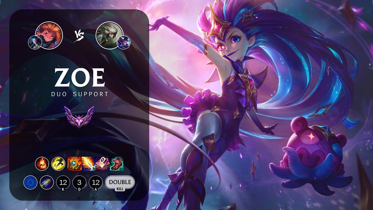 Zoe Support vs Camille - EUW Master Patch 14.7